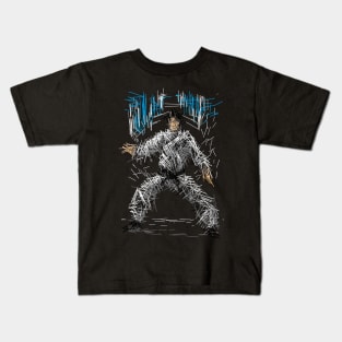 Tae-Kwon-Do (abstract) Kids T-Shirt